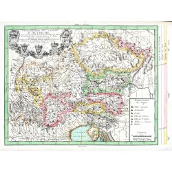 Chorographie du Cercle d'Autriche ... 1769