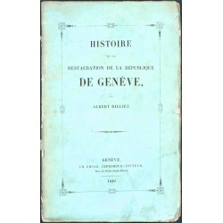 Histoire de la Restauration de la Republique de Geneve