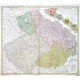 Carte des Etats de Boheme, avec le Souverain Duce de Silesie - Regni Bohemiae, Duc. Silesiae, Marchionatuum Moraviae et - Stará mapa