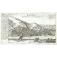 Heidelberg, Die Chur Pfaeltzische von der Frantzösischen Grausam-Keit Iämerlich verwüestete, Residentz - Stará mapa