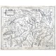 Helvetia - Alte Landkarte