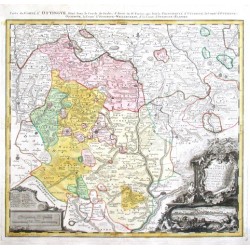 Mappa geographica Comitatus Oettingensis