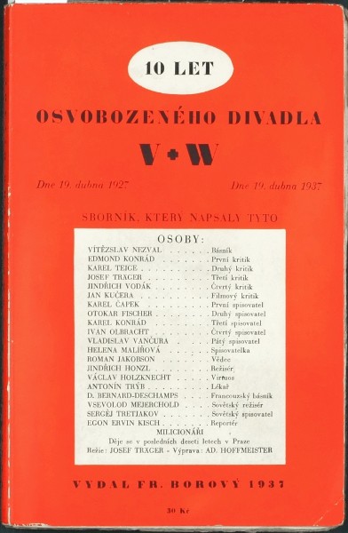 10 let Osvobozeného divadla V + W