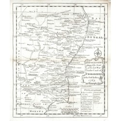 A New ... Map of the Seat of the late War on the Coast of Choromandel