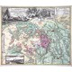 Geographica Descriptio Montani cuiusdam Districtus in Franconia in quo Illustrissimorum S. R. I. Comitum a Giech Particulare - Alte Landkarte