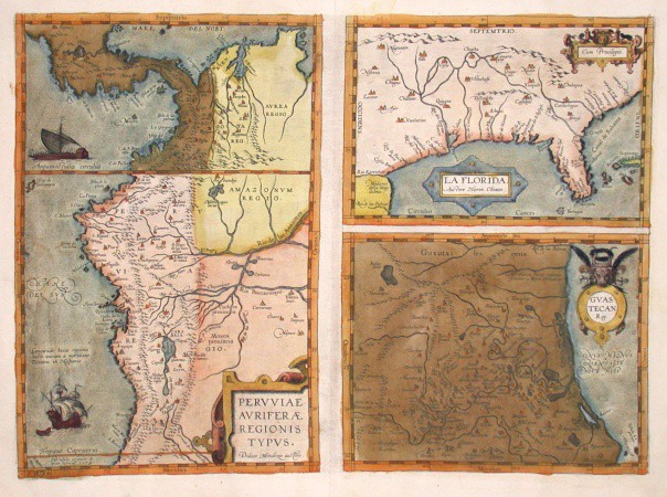 La Florida - Old maps for sale