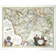 Dominio Fiorentino - Antique map