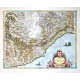 Riviera di Genova da Ponente - Antique map
