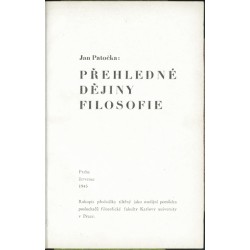 Přehledné dějiny filosofie