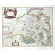 Territorio di Bergamo - Antique map