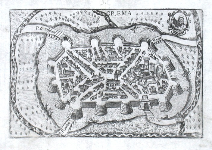 Crema - Antique map
