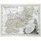 Des Herzogthums Schlesien Fürstenthümer Iauer, Liegnitz und Wohlau oder die  Kreise Iauer, Bunzlau, Löwen - Antique map