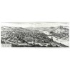 Würzburg - Herbipolis - Würtzburg, mědirytina, Merian, 1648