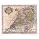 Des Burgundischen Creisses Nordlicher Theil oder Vereinigte Niederlande - Old maps for sale
