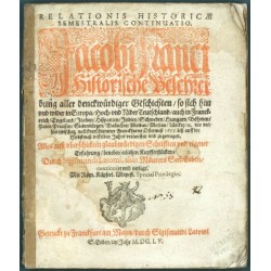 Relationis Historicae Semestralis Continuatio ... 1655