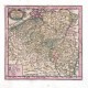Des Burgundischen Creisses Südlicher theil oder Oesterreichische Niederlande - Stará mapa