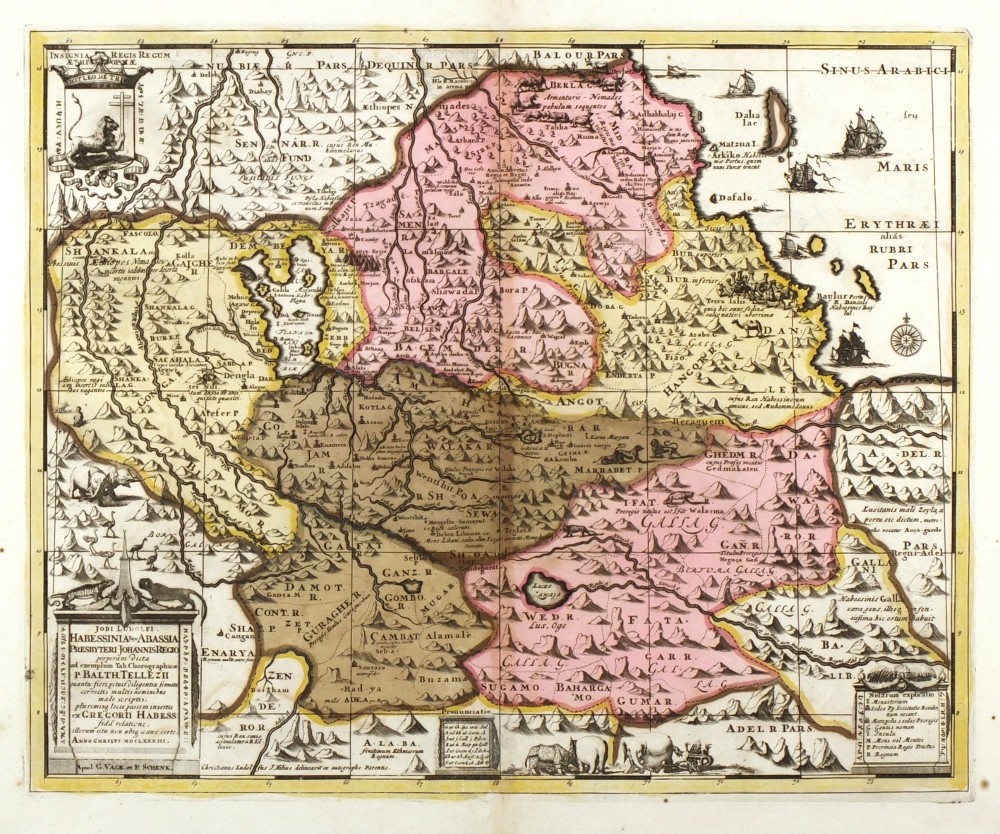 Jobi Ludolfi Habessinia Seu Abassia Presbyteri Johannis Regio ... 1683