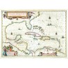 Insulae Americanae in Oceano Septentrionali cum Terris adiacentibus