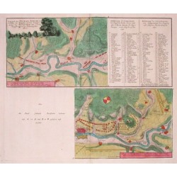 Gegend des Neckar Stroms von Lauffen bis Wimpfen mit den Campements der Teutschen 1693. u. A. 1734