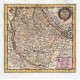 Das Herzogthum Bremen - Antique map