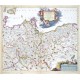 Marchionatus Brandenburgensis in quo sunt vetus, media et nova Marchia et Ducatus Pommeraniae tabula qua est pars - Stará mapa