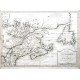 Karte von dem Ostlichen-Stucke von Neu Frankreich oder Canada - Alte Landkarte