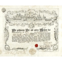 Brno - tovaryšský list