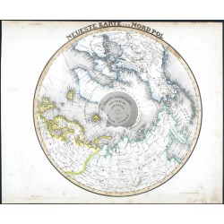 Neueste Karte vom Nordpol