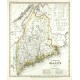 Neueste Karte von Maine - Antique map