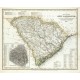 Neueste Karte von Süd Carolina - Alte Landkarte