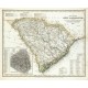 Neueste Karte von Süd Carolina - Antique map