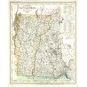 Neueste Karte von New Hampshire und Vermont
