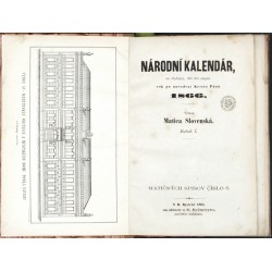 Národní kalendár na ... rok ... 1866