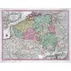 Germaniae Inferioris sive Belgii Pars Meridionalis exhibens X. Provincias Catholic - Stará mapa