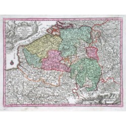 Germaniae Inferioris sive Belgii Pars Meridionalis exhibens X. Provincias Catholic