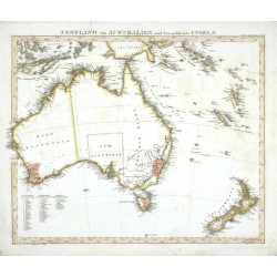 Festland von Australien und benachbarte Inseln