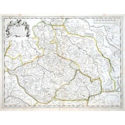 Carte de Boheme Moravie Silesie et Lusace