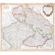 Le Royaume de Boheme, le Duche de Silesie, et les Marquistas de Moravie et Lusace - Antique map