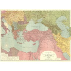 Generalkarte des Türkischen Kriegsschauplatzes