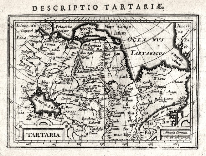 Tartaria - Alte Landkarte