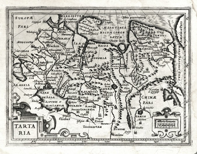 Tartaria - Stará mapa