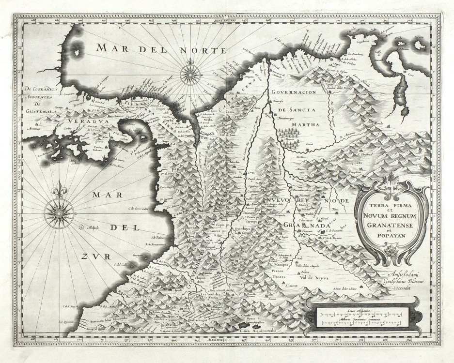Terra Firma et Novum Regnum Granatense et Popayan