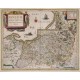 Prussiae nova tabula - Stará mapa
