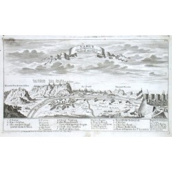 Namur von der Maas Seiten nach Braband anzusehen