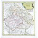 Boheme, Silesie, Moravie, Lusace - Stará mapa