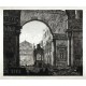 Řím - Veduta della rovina del garn Arco ... ove é la Confessione di S. Paolo fuori la mura