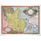 Tartariae sive Magni Chami regni tijpus - Antique map