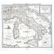 Italia mit dreyen fürnemsten Inseln - Antique map