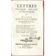 Lettres critiques, morales et politiques