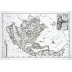 America Borealis - Antique map
